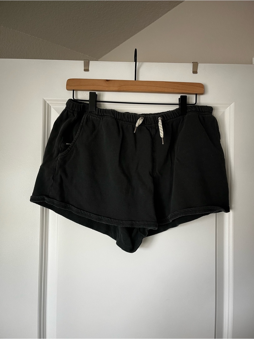 Charcoal Women's Casual Drawstring Shorts